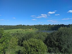 Максимихинское водохранилище на реке Томна