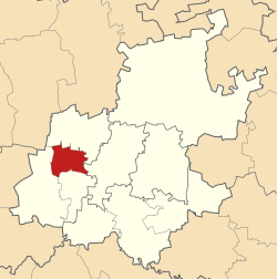 Location of Randfontein Local Municipality within Gauteng
