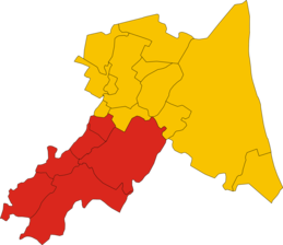 Unione della Romagna Faentina – Mappa