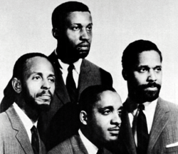 Modern Jazz Quartet in 1964 Left to right: Heath, Kay, Jackson, Lewis