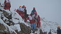 Image 31A mountain rescue team in Iran moving a casualty. (from Mountain rescue)