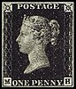 Penny Black postage stamp