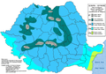 Image 13Romania map of Köppen climate classification, according with Clima României from the Administrația Națională de Meteorologie, Bucharest 2008 (from Geography of Romania)