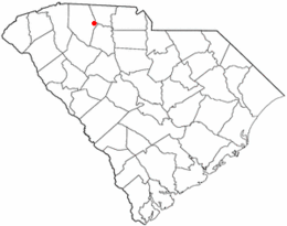 Central Pacolet – Mappa