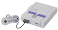 SNES console w/controller (png)