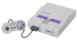 Оригинальная Североамериканская версия SNES