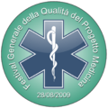 Spilla assegnata a tutti i partecipanti, per la partecipazione al Festival Generale della Qualità del Progetto Medicina