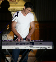 Steve Grand at the Come Out With Pride in October 2013.