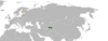 Location map for Latvia and Tajikistan.