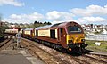 Pullman livery (67024 & 67021, Truro 2018)