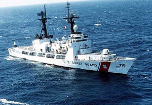 USCG photo of USCGC Hamilton (WHEC-715)