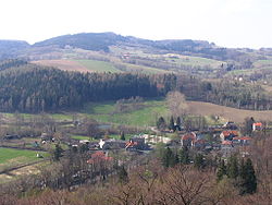 Zagórze Śląskie from Grodno castle