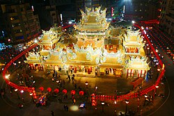 Street leading to Chaotian Temple