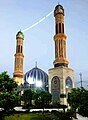 The mosque in the early morning