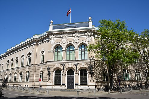 Building of Bank of Latvia. (1901–05)