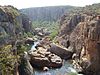 The upper canyon as seen from Bourke's Luck at the Treur-Blyde confluence