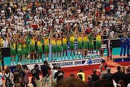 Brazil Champion FIVB World League 2009