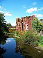 Ruines de l'ancien château.