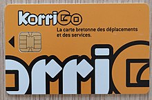 La carte KorriGo.