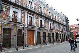 Casa de los muñecos, sede del Museo Universitario de la BUAP (Benemérita Universidad Autónoma de Puebla).