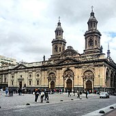 Santiago Metropolitan Cathedral, Chile (1748-1906) by Joaquín Toesca and Ignacio Cremonesi