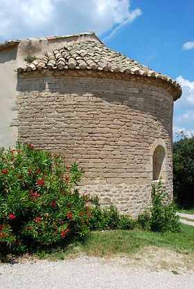 Abside de la chapelle.