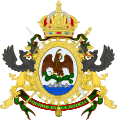 Blason du Second empire de 1864 à 1867.