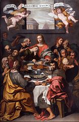 La última cena (1624/25) Pinacoteca de Brera, Milán