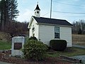 View showing marker dedicated in 1928 to Monsignor Michael Joseph Decker, April 2010