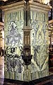 marble-clad column