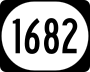 Kentucky Route 1682 marker