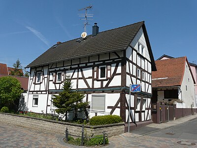 Fachwerkhaus in der Backhausstraße