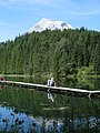 Pêche au Weidachsee à Leutasch.