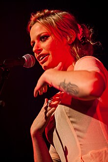 Wigmore performing in 2010