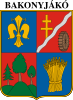 Coat of arms of Bakonyjákó