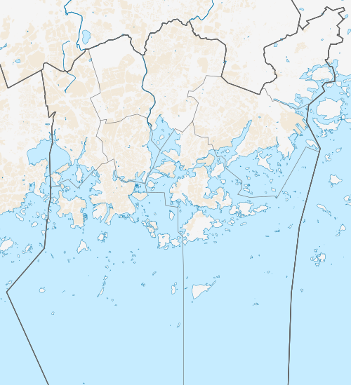 Mappa di localizzazione: Helsinki