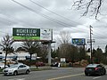 Billboards advertising cannabis shops in Washington State