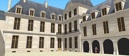 Restitution de l'Hôtel de Créquy, où est mort le maréchal.