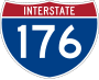 Interstate 176 marker