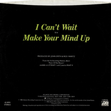 Back cover of 1986 US reissue (Atlantic)