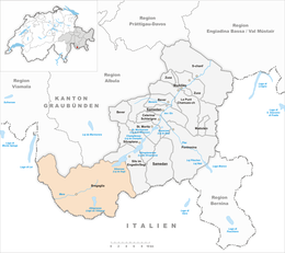 Bregaglia – Mappa