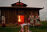 Temple of Svarozhich's Fire, Krasotinka, Kaluga Oblast