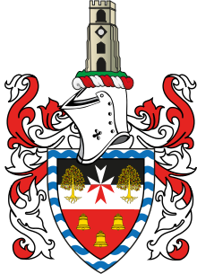 1969 Coat of Arms of the London Borough of Hackney