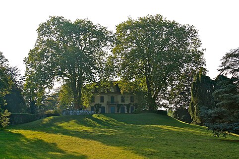 Face sud du château.