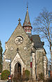 Former graveyard chapel, entrance side