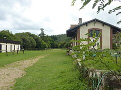 Gare de Locmaria-Berrien.