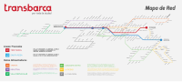 Mapa de el Transbarca