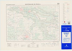 Mapa Topográfico del año 1996