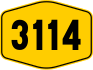 Federal Route 3114 shield}}