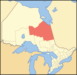 Distretto di Cochrane – Mappa